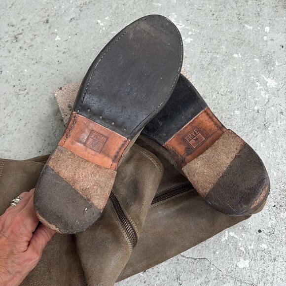 Frye Shirley over the knee boots - Picture 6 of 9